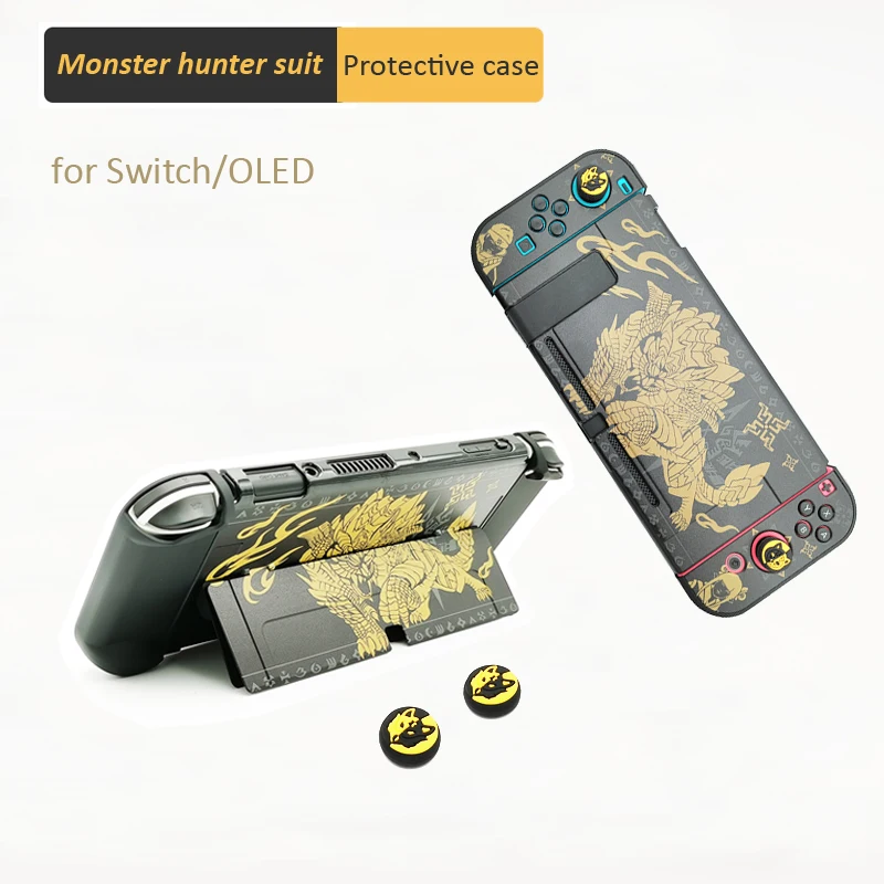 Do przenośnej torby do przechowywania Nintendo Switch Twardy futerał o dużej pojemności Wbudowany uchwyt do akcesoriów do gier NS Switch OLED