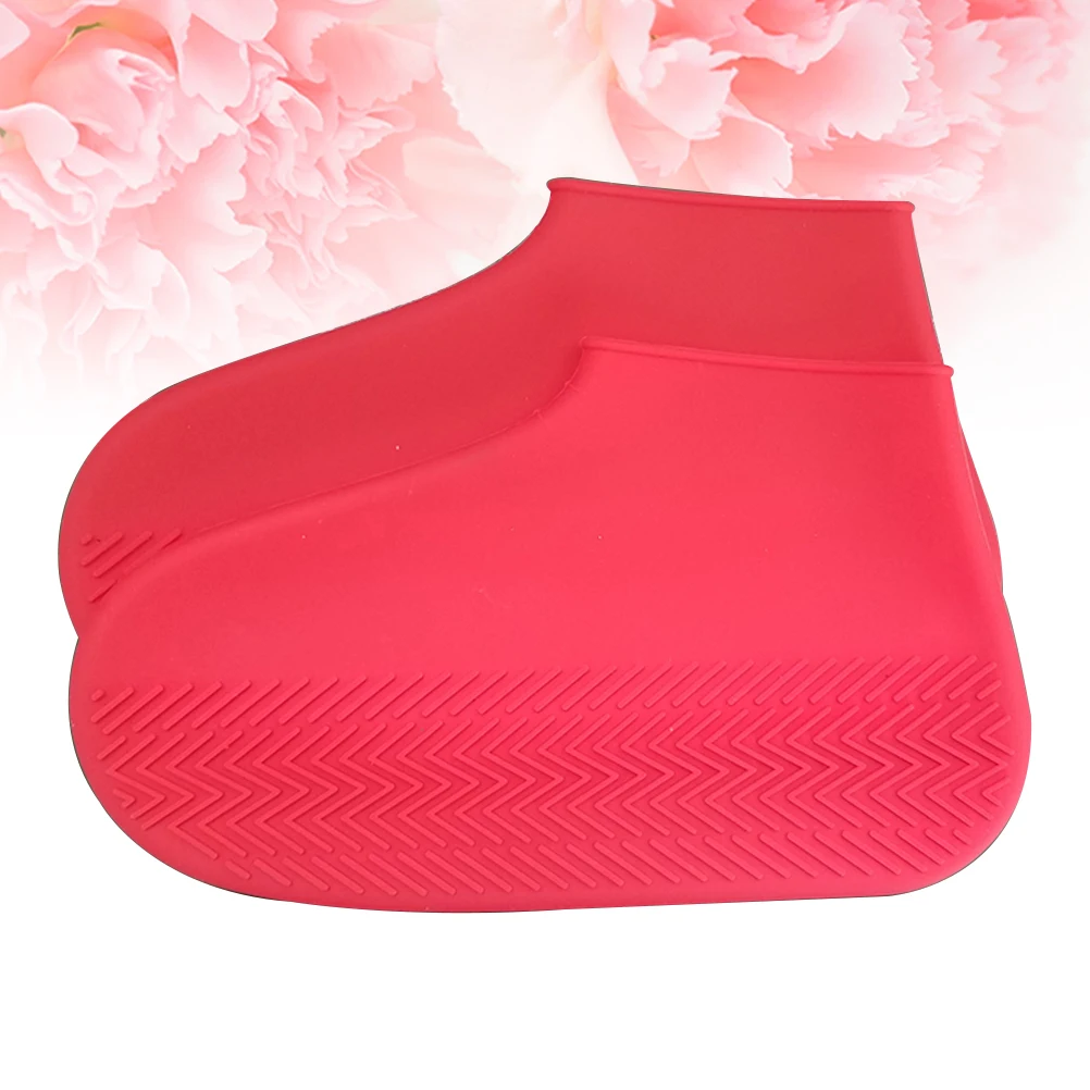 

Non slip Shoe Covers Waterproof Silicone Adult Shoes Protector for Daily Travel Rainy Day Anti Skid Overshoes