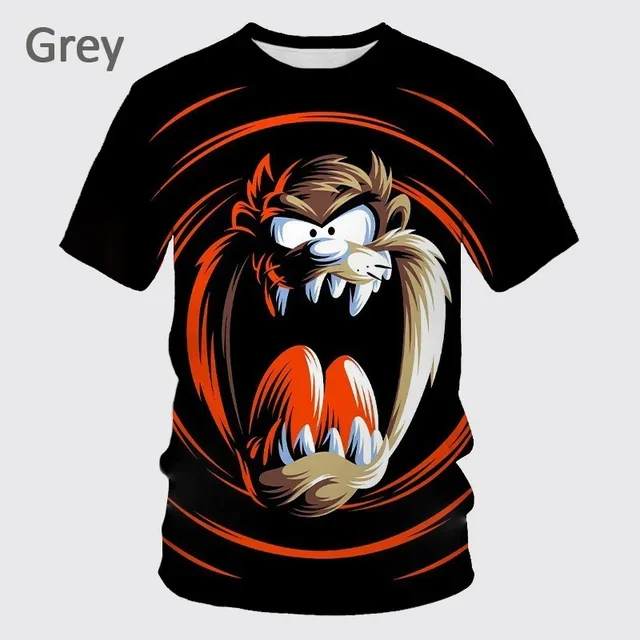 

New Men Summer Latest Pattern 3D Print T-shirt Short Sleeves Personality Casual Shirt Fashion Cartoon Plus Size Super Cool Tops