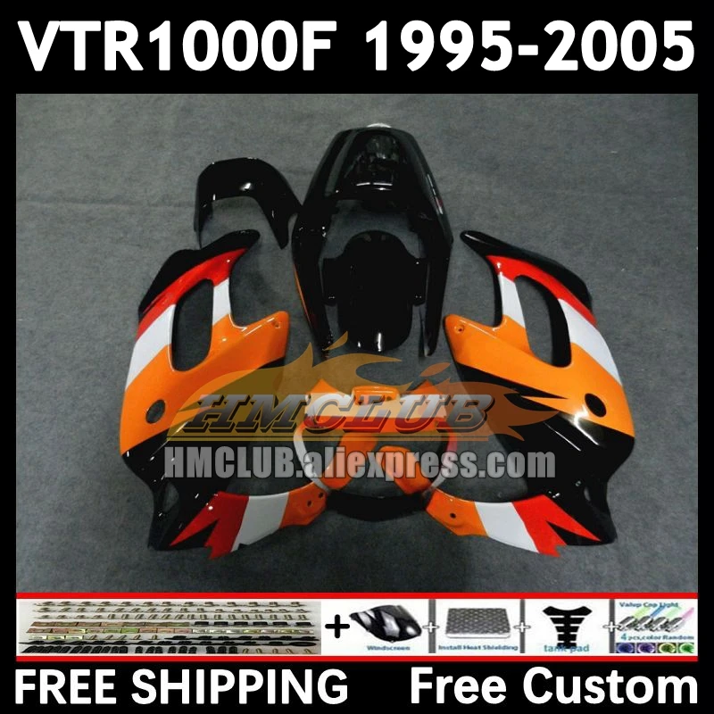 SuperHawk For HONDA stock repsol VTR1000 F VTR 1000 F 1000F 82No.52 VTR1000F 1995 1996 1997 1998 1999 00 01 02 03 04 05 Fairings