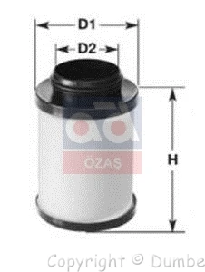 1457070001 for diesel filter ALB-DBL-DBL-AST.H-CRS.C 1.3mjet * Z13DTH *