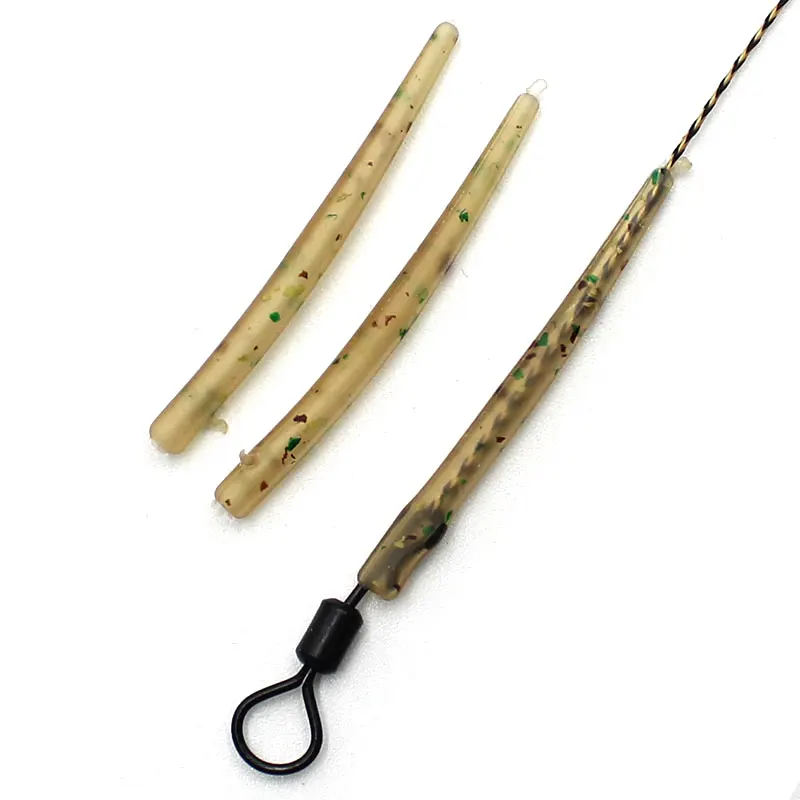 20PCS Carp Fishing Anti Tangle Sleeve Accessories Helicopter Rig Tubing Hook Swivel Connector Sleeve for Fishing Line Protection image 5