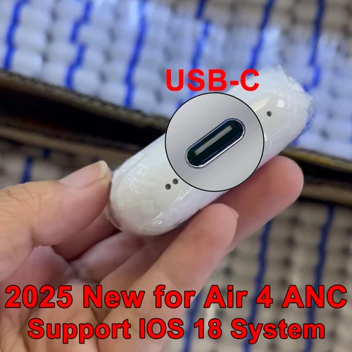 2026 NUEVO CALIENTE Calidad Nuevo Pro 2 Auriculares inalámbricos Bluetooth Air4 con cable tipo C y auriculares para juegos con cancelación activa de ruido HiFI