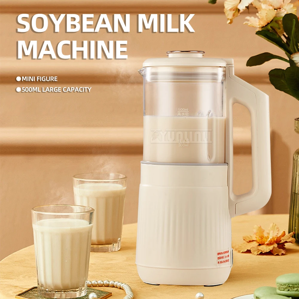 Haushalt Stille Sojamilch Maschine 500 ml Mini Mixer Mixer Automatische Heizung Entsafter Extractor De Jugos