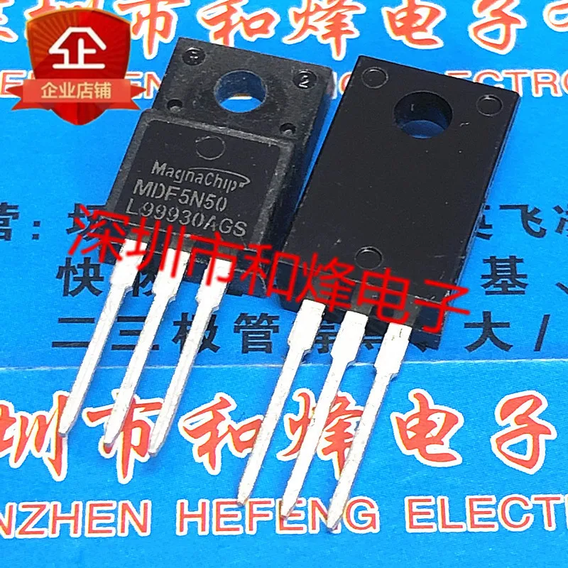 5PCS-10PCS MDF5N50 TO-220F 500V 5A ORIGINAL AUF LAGER