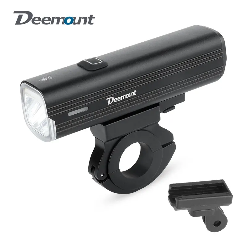 

Deemount EOS520 Велосипедная фара 1000 лм 4800 мАч Боковой красный свет Алюминиевый корпус Тип-C Зарядка Прочный кронштейн из сплава