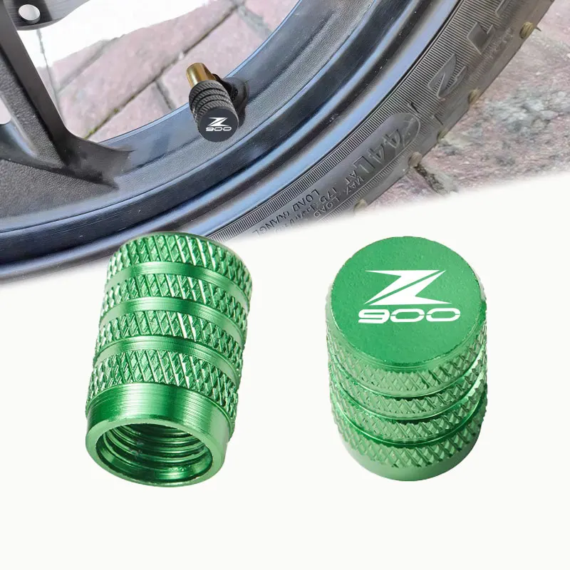 

2Pcs Motorcycle Accessories Tire Valve Air Port Stem Cover Caps For Kawasaki Z900 Z 900 2017-2022 2023 2024 2025 2026