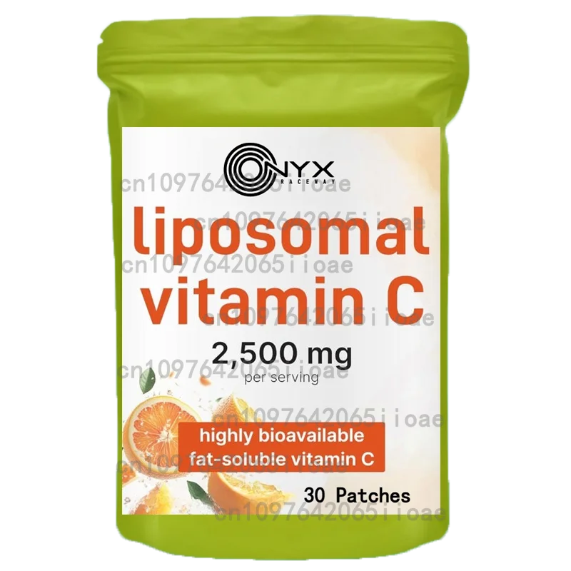 

Liposomal Vitamin C Patches - High Absorption, Immune System & Collagen Booster,mmunity Support Ascorbic Acid - 30 Patches.