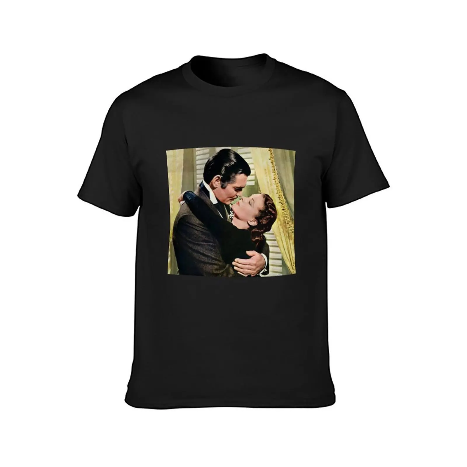 Scarlett O'Hara and Rhett Butler T-Shirt graphics quick-drying mens graphic t-shirts big and tall