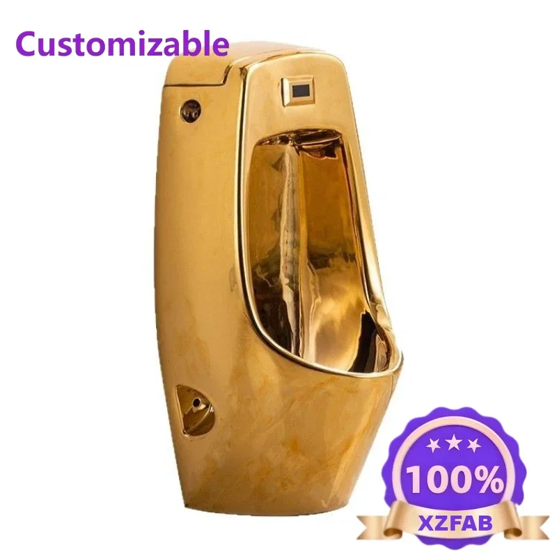 Factory Direct 2026 Electroplated gold, ceramic wall-mounted local tyrant gold pool