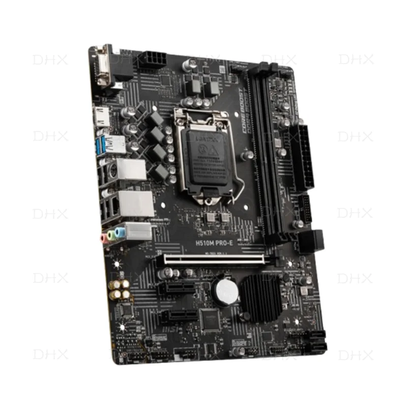 H510 Motherboard For H510M PRO-E 64GB LGA 1200 DDR4 HDMI Micro ATX Motherboard 100% Tested Fully Work be Fast ship DH - view 3