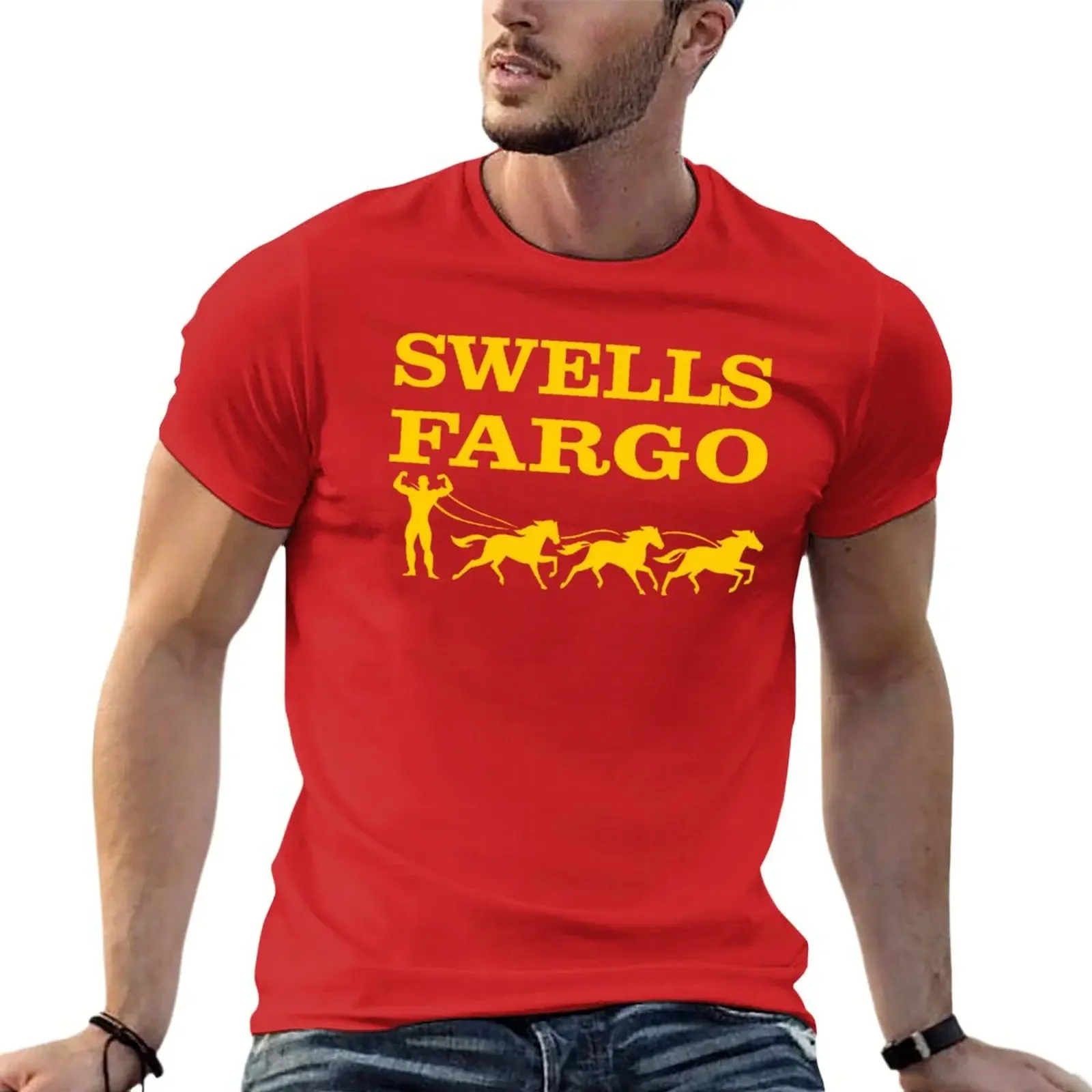 Swells Fargo T-Shirt Tee shirt blacks t shirt for men