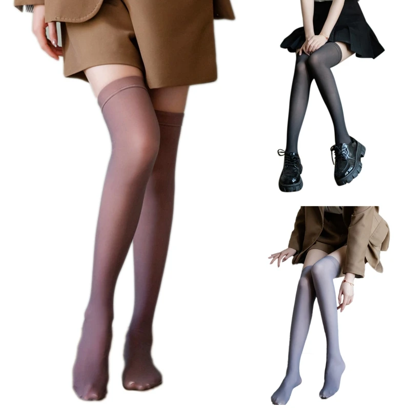 Women for Extra Long Thigh High Socks Long Tube Stockings Cosplay Thermal Boot S