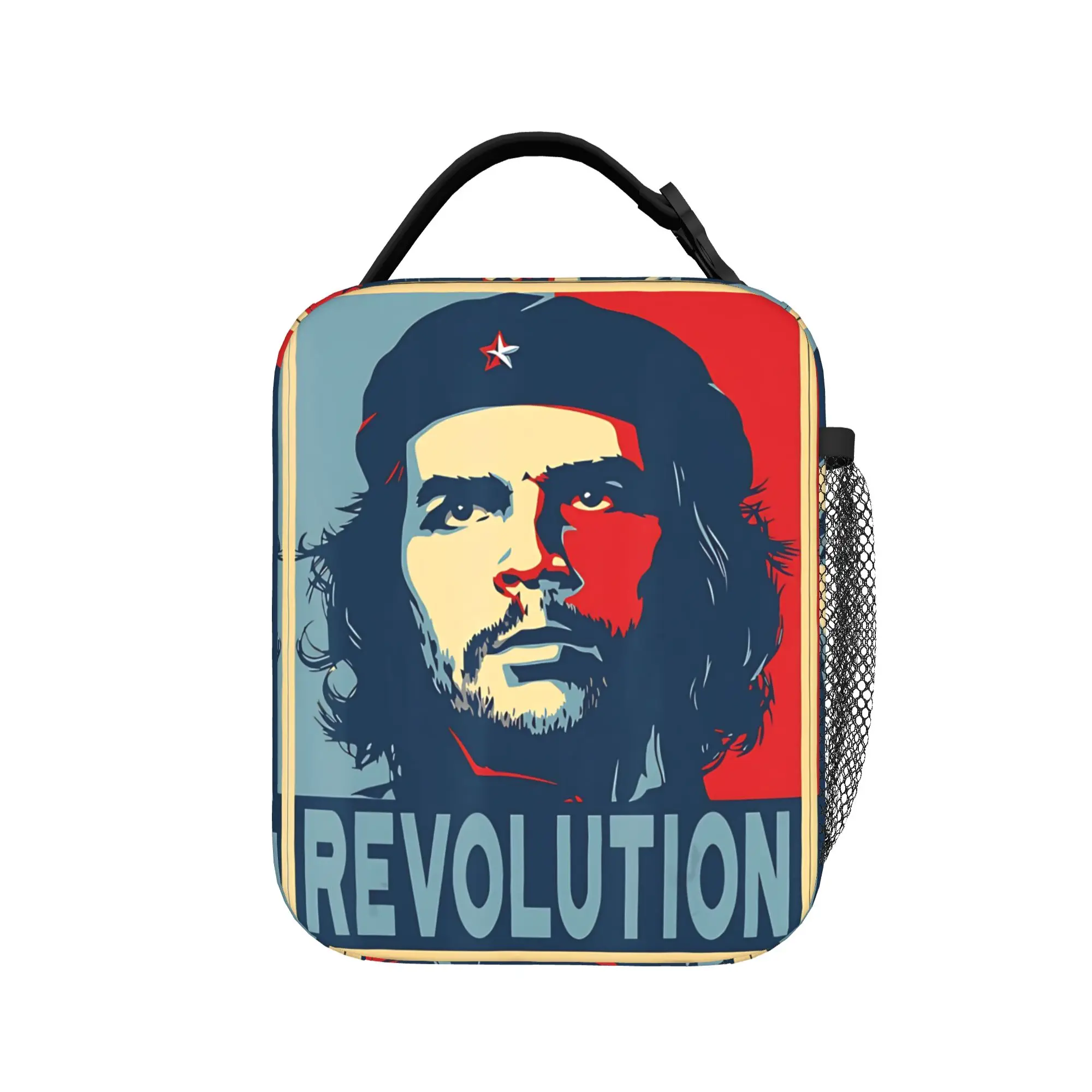 

Che Guevara Argentine Marxist Revolutionary Lunch Bag Outdoor Portable Insulated Lunch Box For Child Waterproof Cooler Bag
