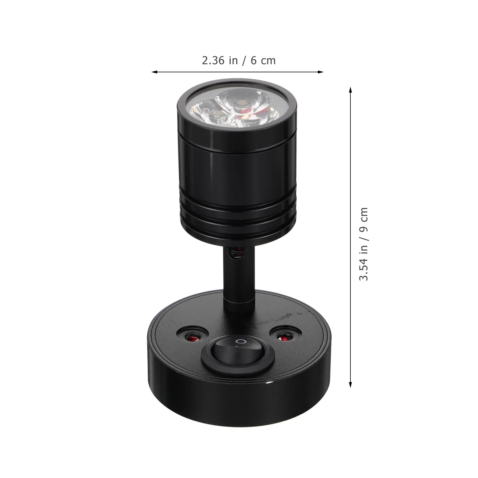 

LED 3W Reading Light Professional Wall Spotlight Swivel Marine Rv Yacht Bedside Car Boat Adjustable Warm Light