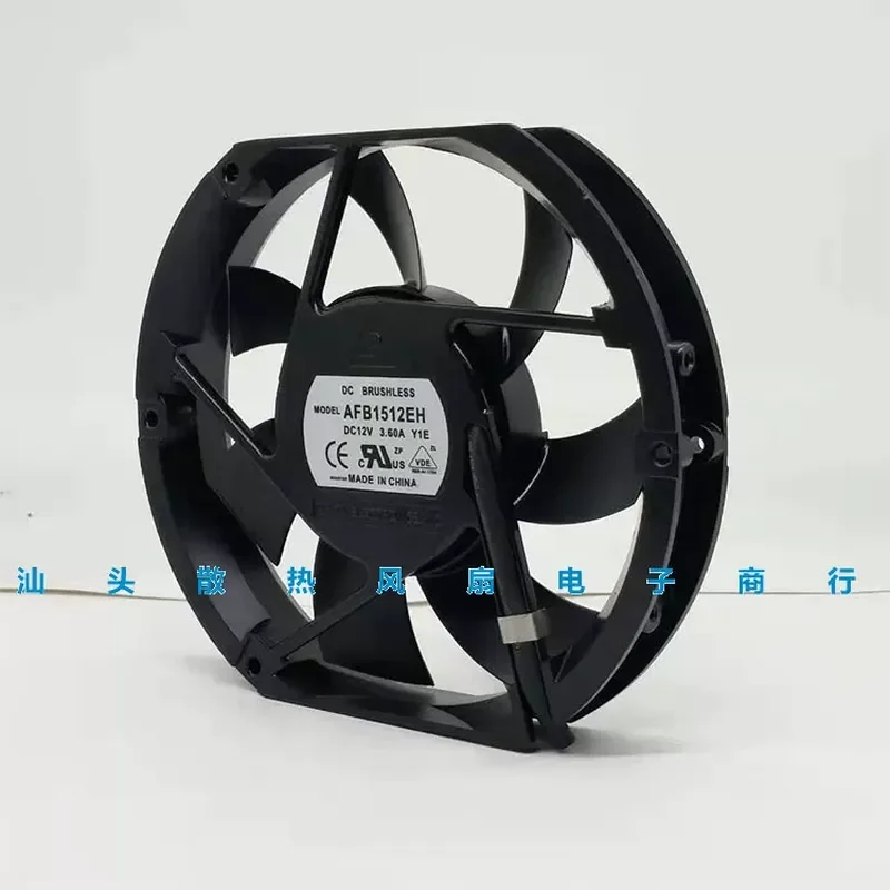 For Delta 17225 17CM 12V fan 172 * 150 * 25MM Advantech industrial computer exhaust fan AFB1512EH