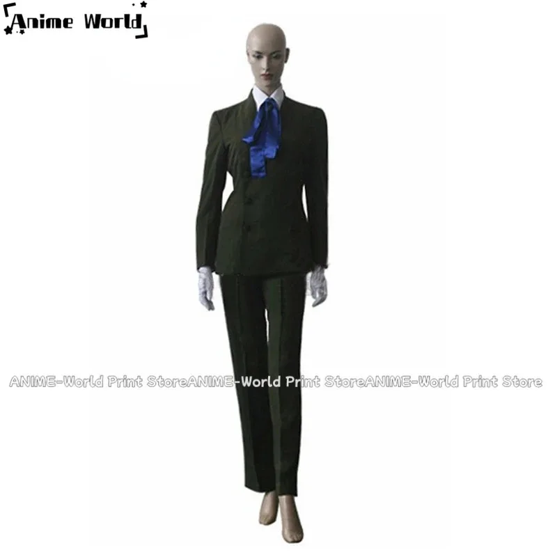 

《Custom Size》High Quality Hellsing Sir Integra Uniform Cosplay Costume Customizable Outfitv;6,a'3.k;8,