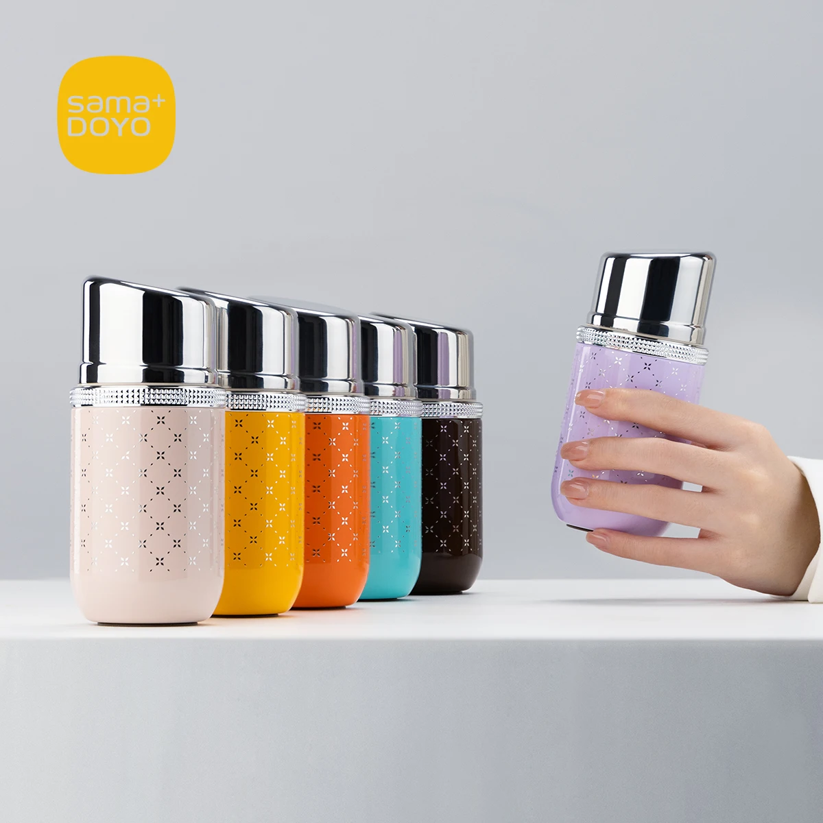 SAMADOYO Fashion-Forward Lightweight Travel Tumbler, 160ml