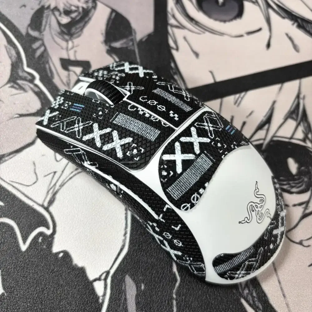 DIY Mouse Skin Nonslip Mouse Sticker For RAZER VIPER V3 Pro Antislip Grip Tape Sweat-Resistant Pad Gaming Mouse