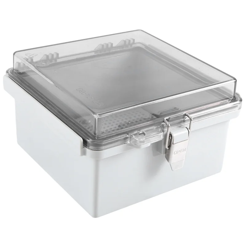 ABJY-Outdoor Electrical Box Weatherproof Junction Box Plastic Waterproof Project Box Enclosure For Electronics Wifi Network Dura