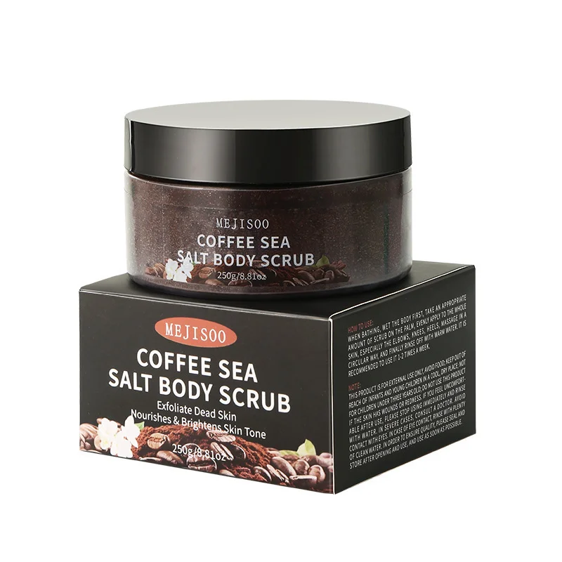 Coffee Scrub Exfoliator - Facial & Body Scrub for Men & Women, Deep Cleansing, Anti Cellulite, Improve Blood Circulation, 250g