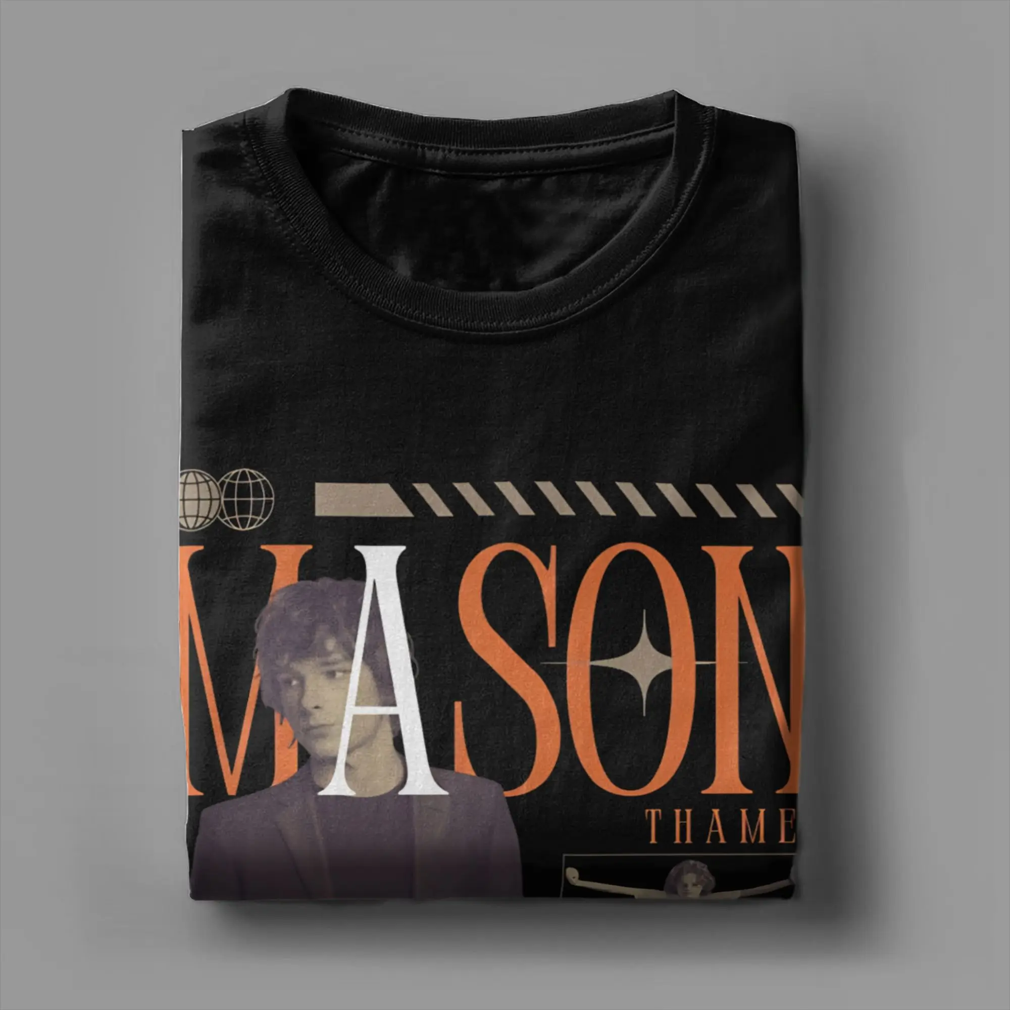 الرجال النساء ميسون Thames تصميم تي شيرت ملابس قطنية نقية عادية كم قصير Crewneck تيز هدية فكرة تي شيرت