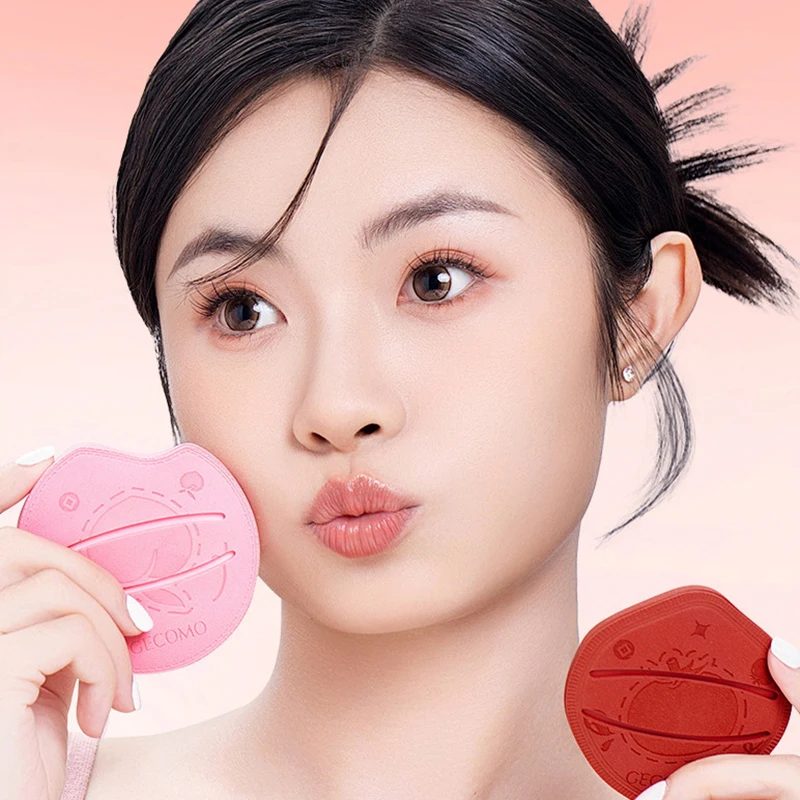 1 pz fondotinta creativo soffio di polvere cuscino d'aria super morbido trucco frullatore spugna applicatore cosmetico a doppio uso umido e secco