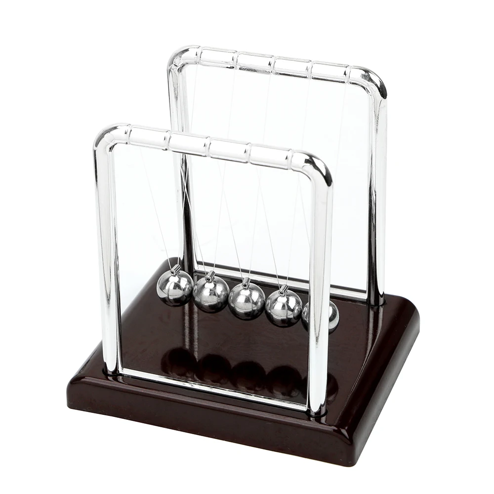 Newton's Cradle Steel Balance Ball Newton Ball Desk Table Decor Metal Pendulum Ball Physics Science Pendulum