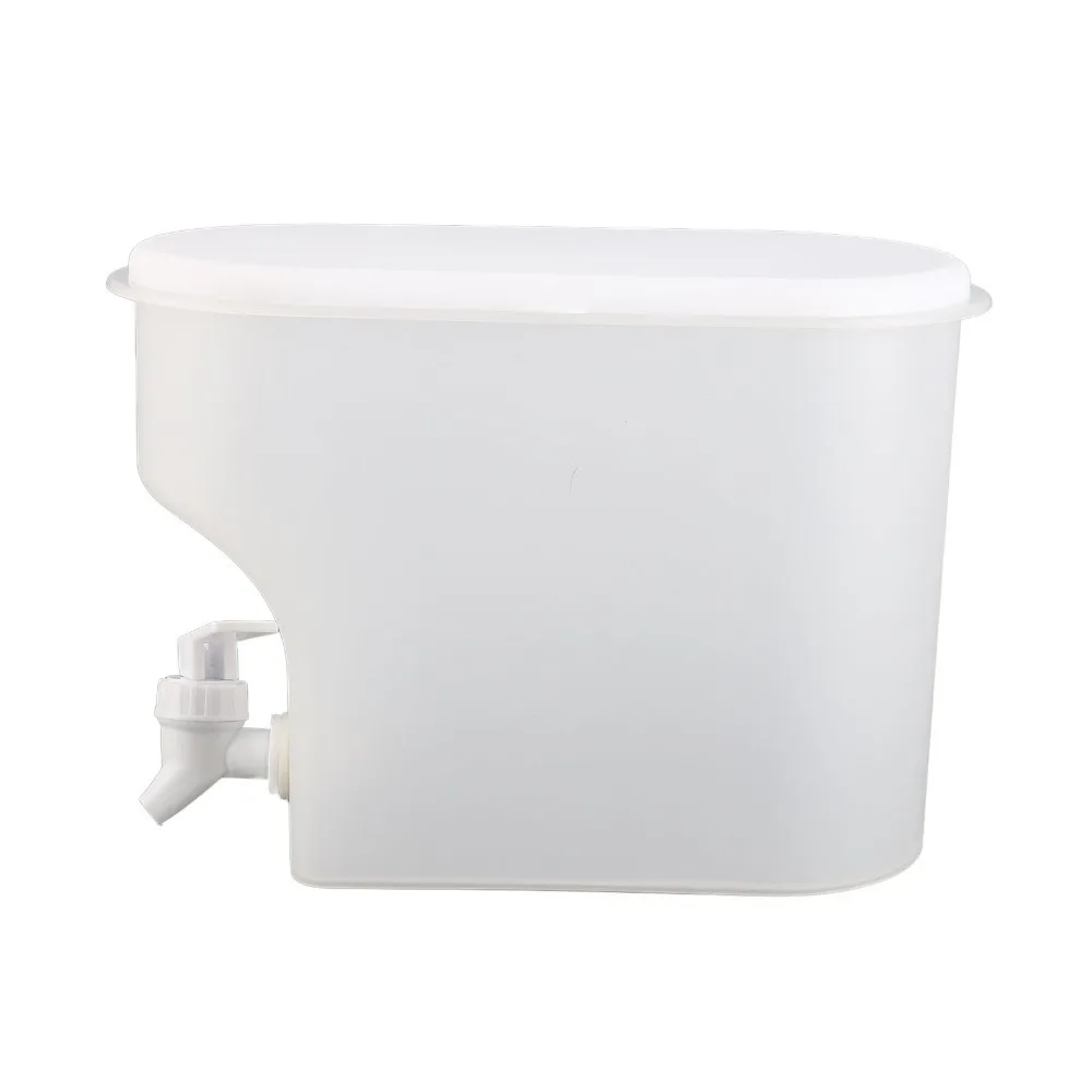 Simple 3500ML Beverage Dispenser Large Cover Sealing Spigot Drink Dispenser PP with Spout Beverage Container For Cold Fruit Tea