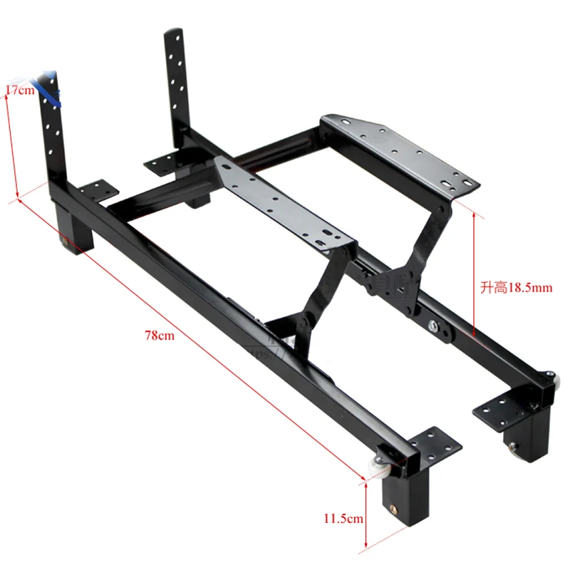 Składana, wysuwana, chowana, dwufunkcyjna rozkładana sofa, wspornik sprzętowy, żelazna rama, podnośnik do przechowywania, podnośnik na zawiasach,