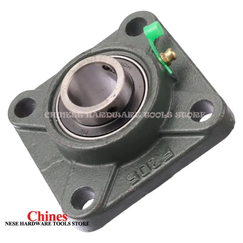 Bearing with square base on outer spherical surface Spherical bearing with base UCF 205
