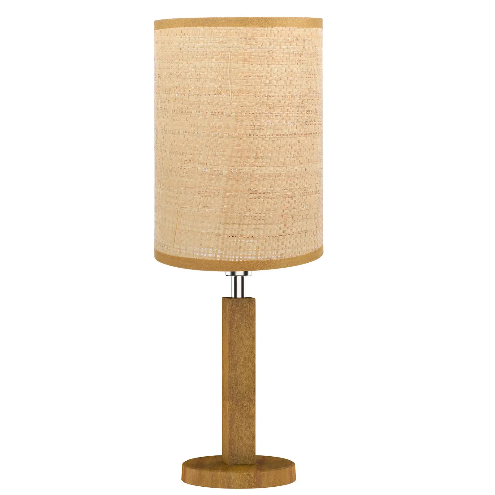 Pantalla decorativa de ratán, pantalla de lámpara de mesa tejida rústica para dormitorio, comedor, cafetería, decoración del hogar, cubierta de lámpara