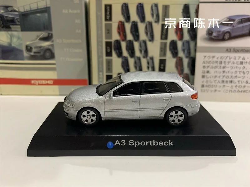 1/64 KYOSHO forAudi  A3 Sportback Collection of die-cast alloy car decoration model toys