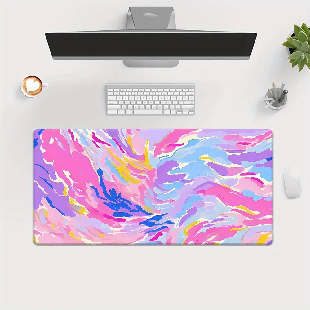 Beautiful colorful clouds, simple line style, high-definition printed desktop pad pc accessories alfombrillas para escritorio