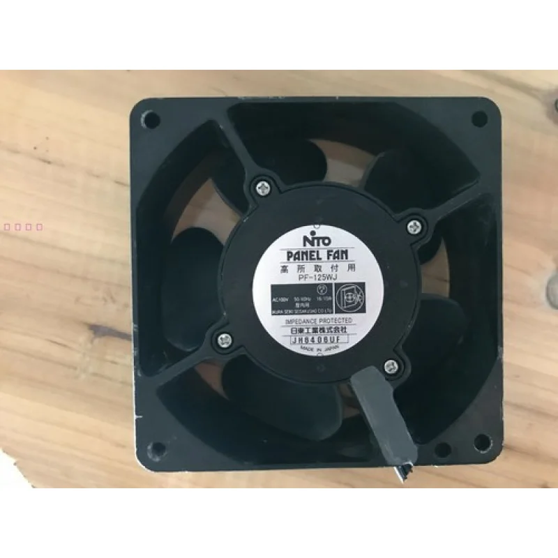 

C 1pcs For NTO PANEL FAN PF-125WJ 100V 16/15W 12CM Metal AC Cooling Fan
