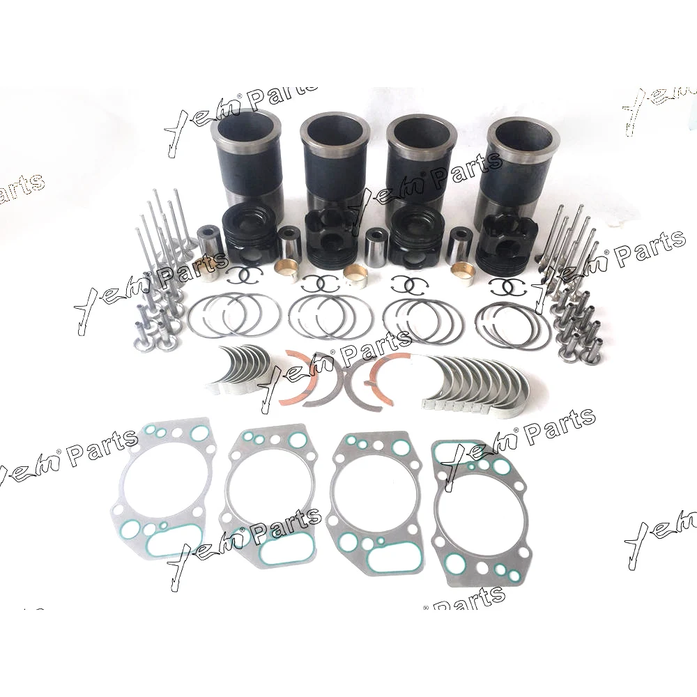 R926 Overhaul Rebuild Kit With Bearing Set Valve Train Head Gasket For Liebherr R926 Excavator Engine Parts