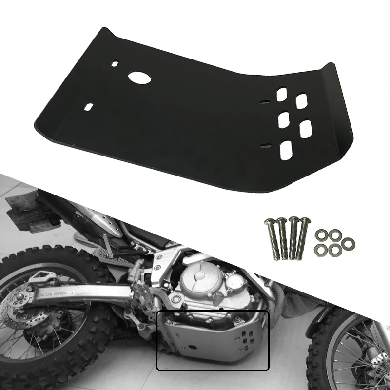 

For YAMAHA Serow XT250 XT250X Tricker XG250 XT XG 250 Engine Base Chassis Spoiler Guard Cover Skid Plate Belly Pan Protection