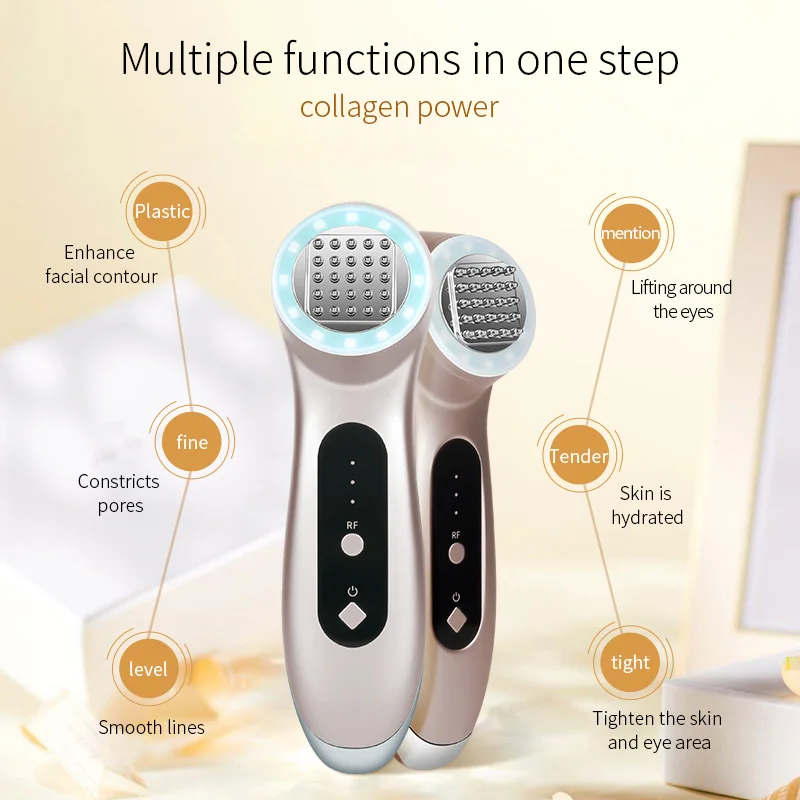 K-SKIN Facial Microcurrent Electric Skin Care Massager EMS RF Multifunctional Facial Massage Device Clean Face Skin Tighten Face