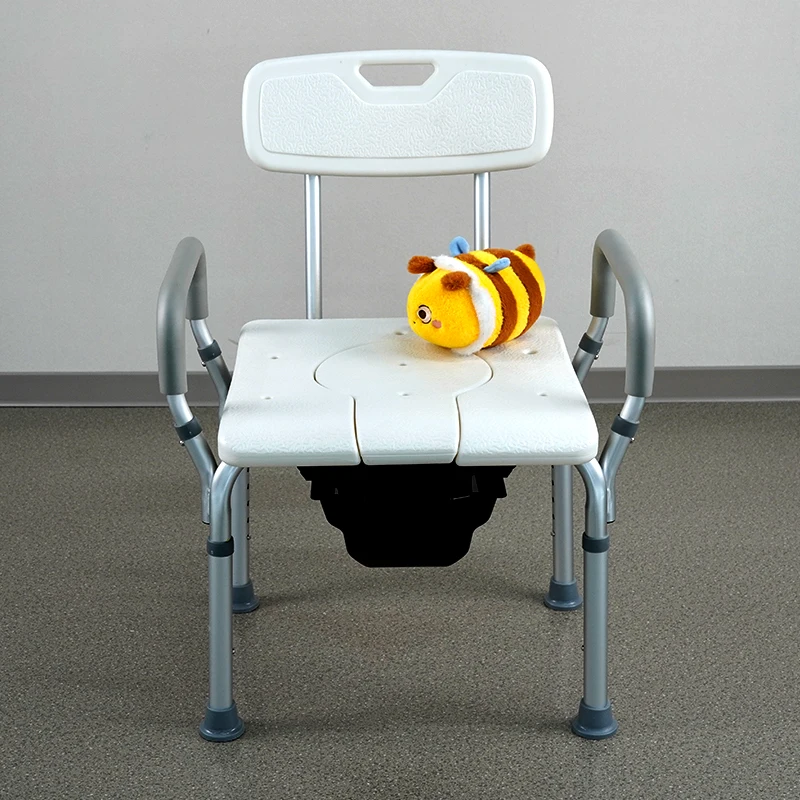 

Shower Chair Adjustable Height Handicap Shower Bath Chair Rehabilitation Products Bathroom Toilet Chair