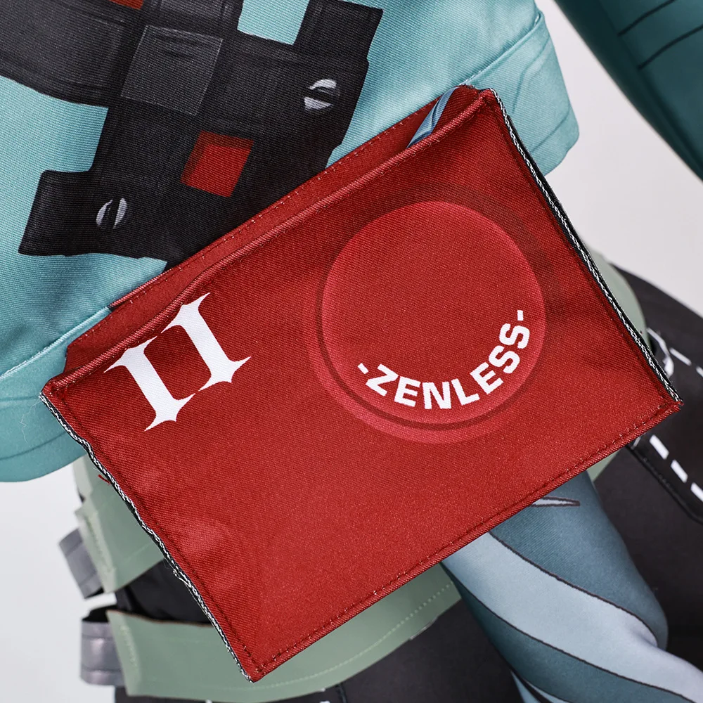 Zenless Zone Zero ZZZ Jane Doe Cosplay Costume Jane Doe Cos Uniform Wig With Prop Set Halloween Play Outfit for Woman