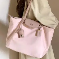 Women's Bags New Pink Tote Bags Fashion Advanced High Capacity Backpacks Leisure Korean Style Handheld Bags Trend Shoulder Bags