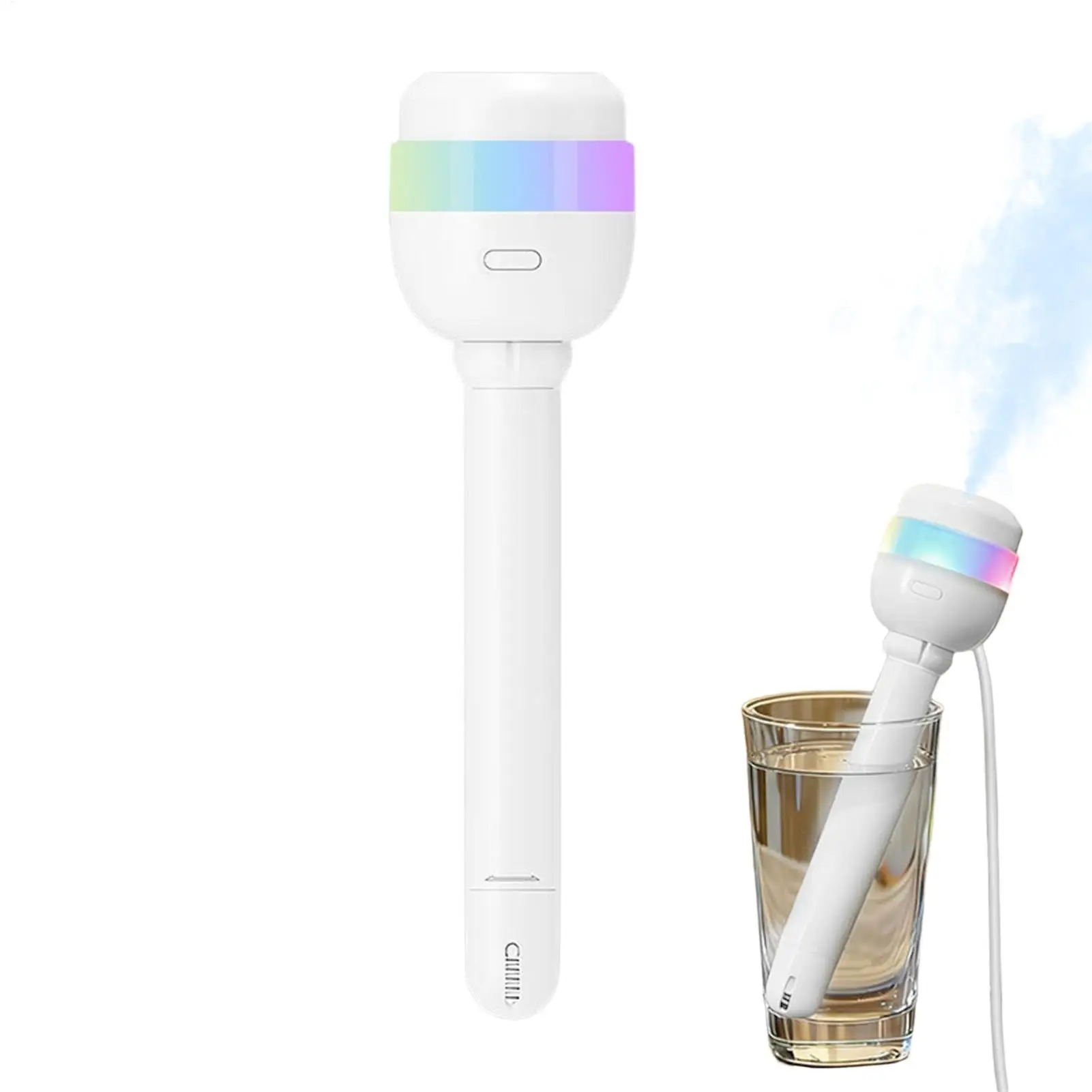 Mini Portable Humidifier Wand Auto Shut-Off Fine Mist Moisture Diffuser Low Noise Personal Air Humidification Device  For Home