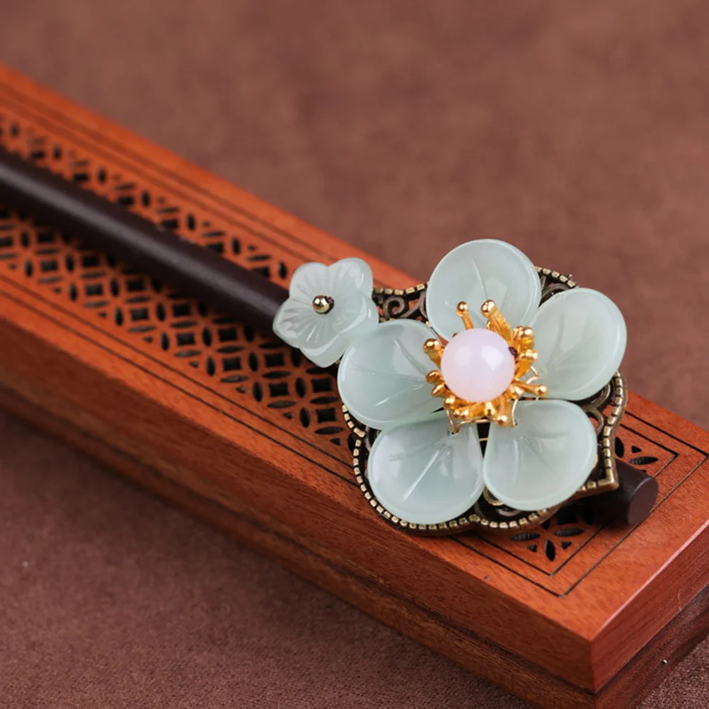 

1pc Chinese Retro Hairpin Vintage Style Simple Creative Women Hair Wear Durable Elegant Traditional Accessory For Party Daily