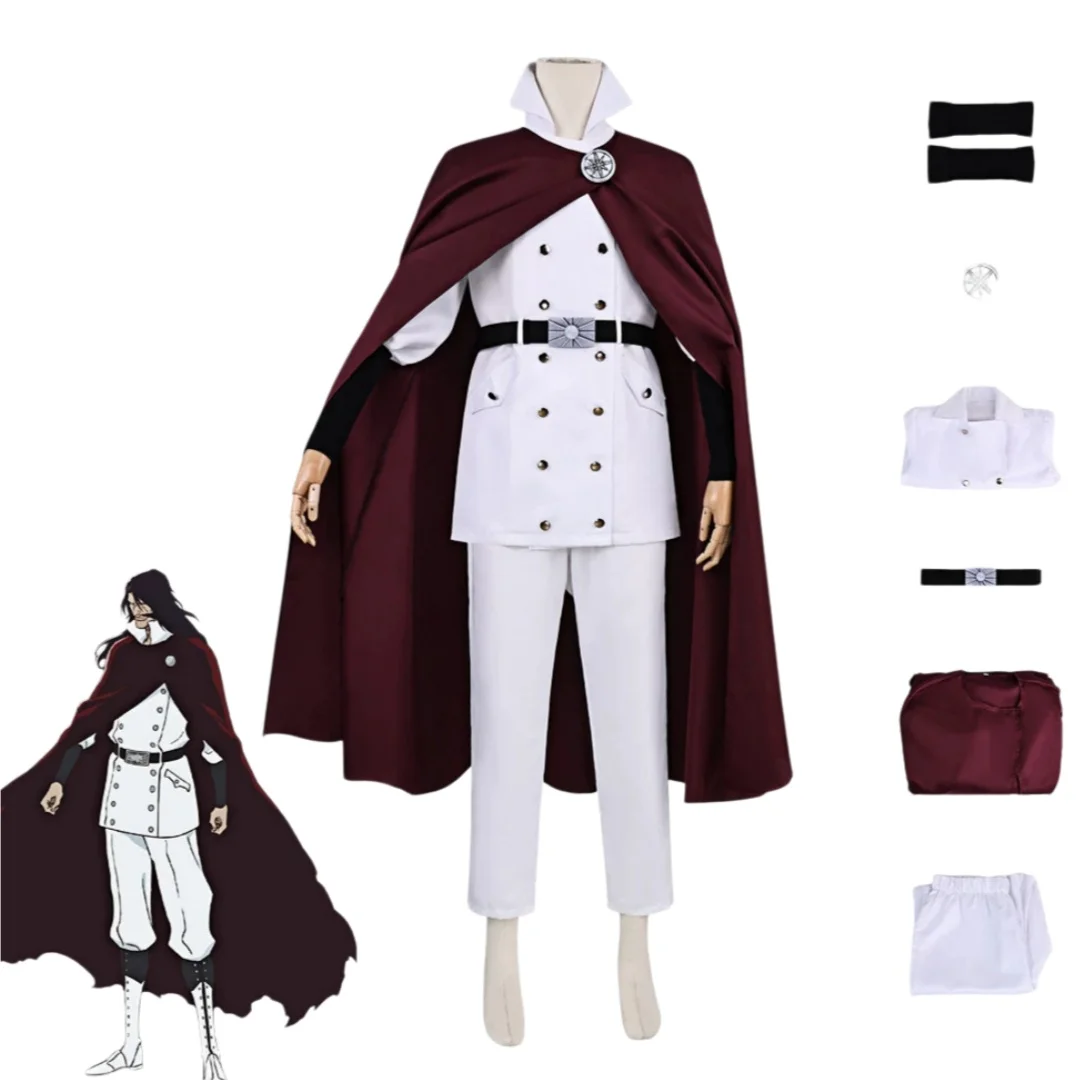 Anime BLEACH Yhwach Adult Cosplay Full Set High Quality Costume Outfit for Fans
