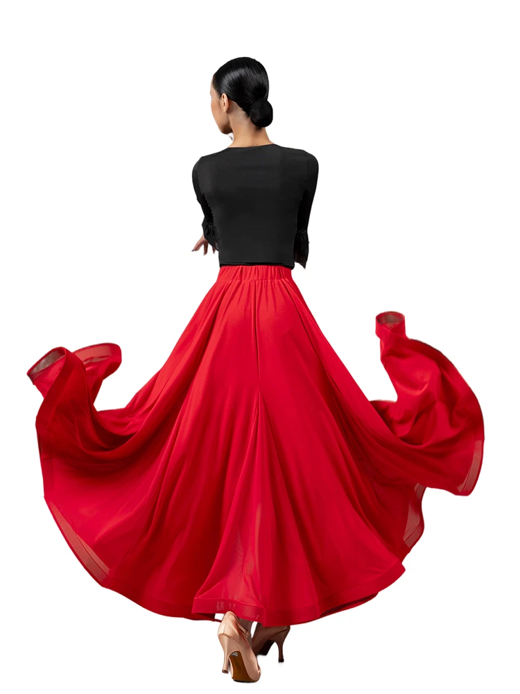 paso Doble skirt ballroom skirt ballroom dress american smooth dress  W24D249