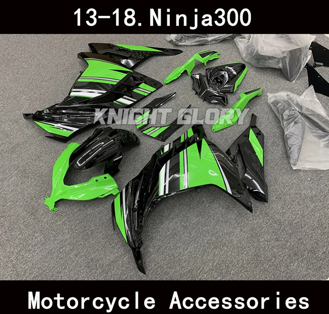 complete set of motorcycle parts for the  Ninja300 EX300 model, including those for the 2013-2018 models. Body protection cover