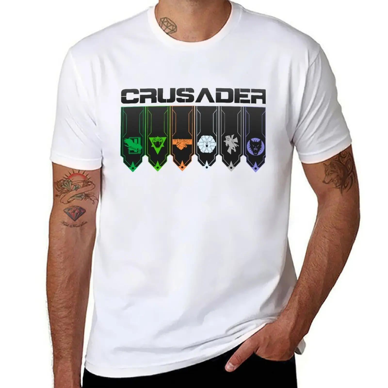 

Clan Crusader T-Shirt man t shirt summer t shirt personalised T-Shirt