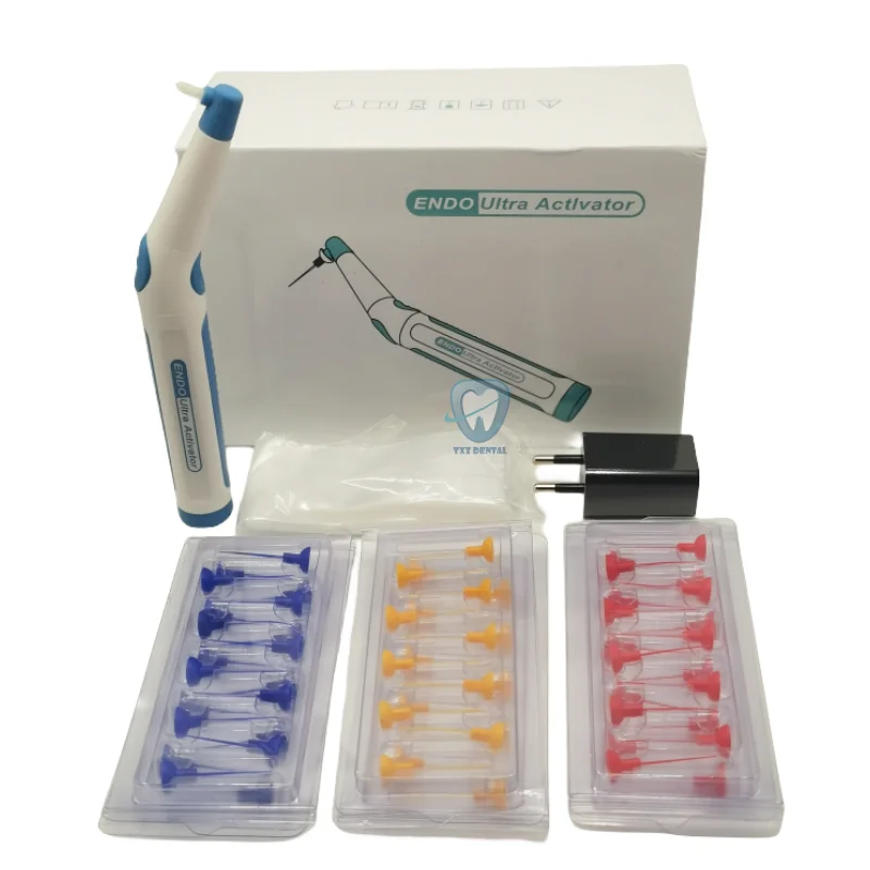 Dental Endodontic Activator For Oral Clinic Endo Root Canal Therapy With 60 Sonic Irrigator Tips Dentistry Instrument Tools