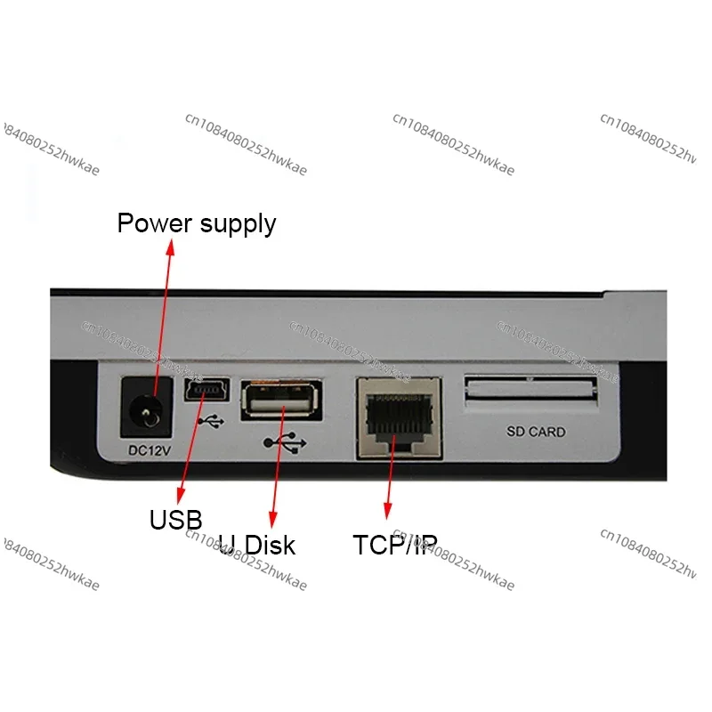 Biometric Fingerprint Time Attendance System Clock Recorder Employee Recognition Recording Device Electronic Machine