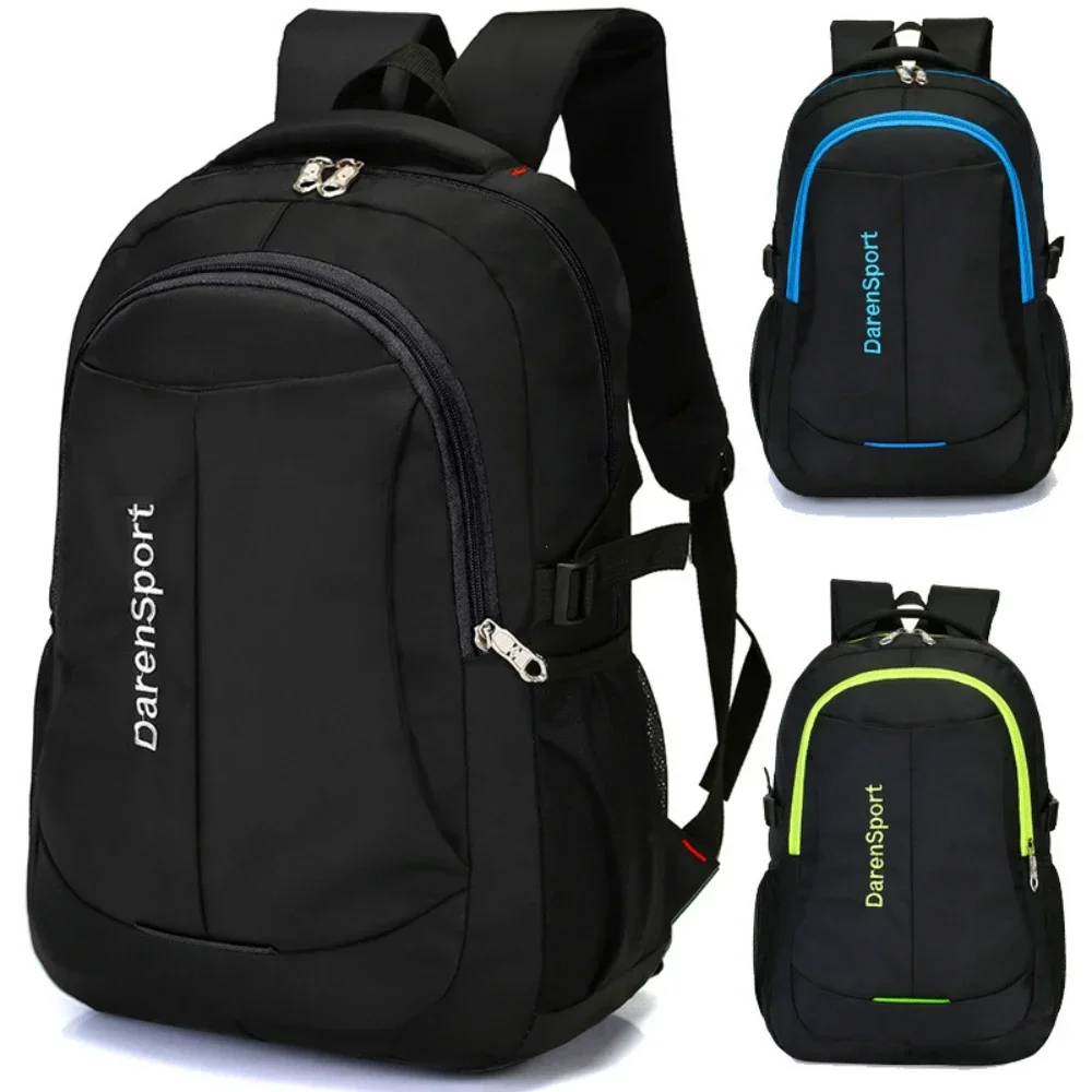 Mochila de ombro Oxford impermeável leve, mochila de viagem, grande capacidade, bolsa de escola resistente ao desgaste, moda